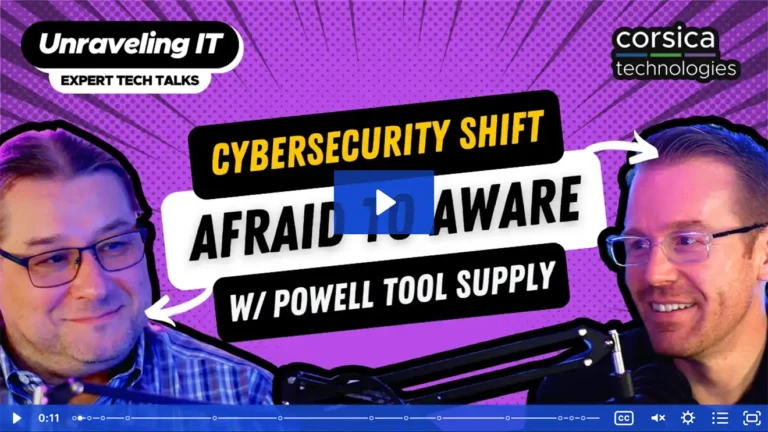 Cybersecurity case study - video thumbnail - Corsica Technologies